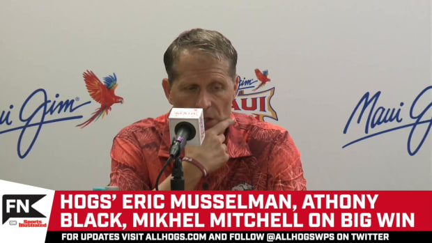 112122-Eric Musselman-Anthony Black-Mikhel Mitchell-Louisville-ah